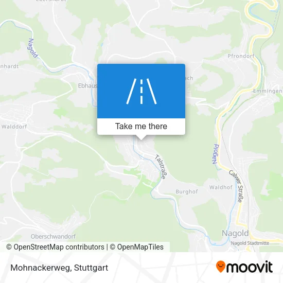 Карта Mohnackerweg