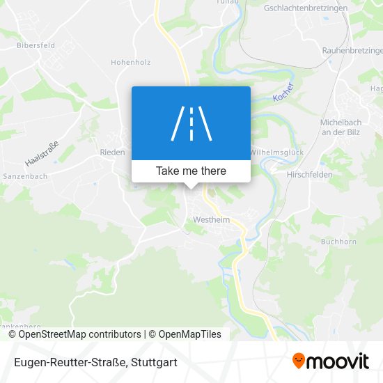 Карта Eugen-Reutter-Straße