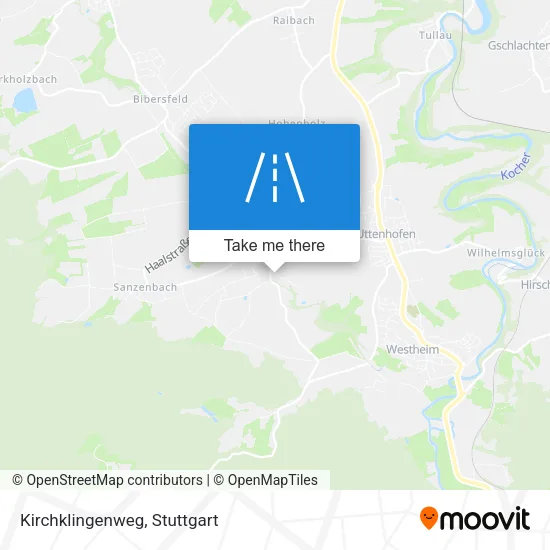 Карта Kirchklingenweg