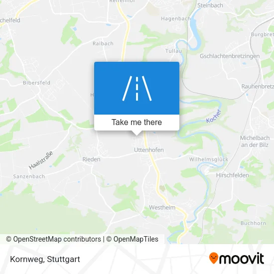 Карта Kornweg