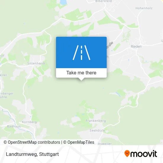 Карта Landturmweg