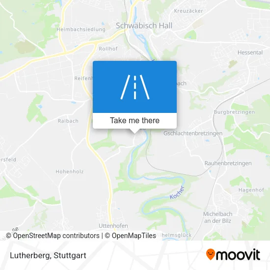 Карта Lutherberg
