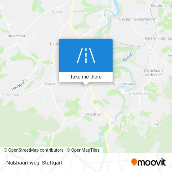 Карта Nußbaumweg