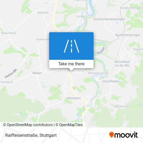 Raiffeisenstraße map