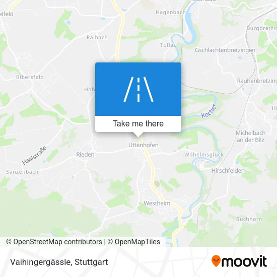 Карта Vaihingergässle