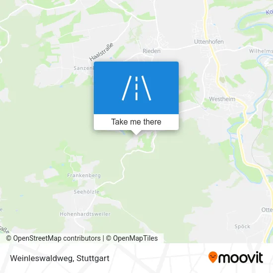 Карта Weinleswaldweg