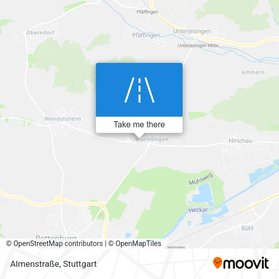 Карта Almenstraße