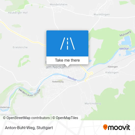 Карта Anton-Buhl-Weg