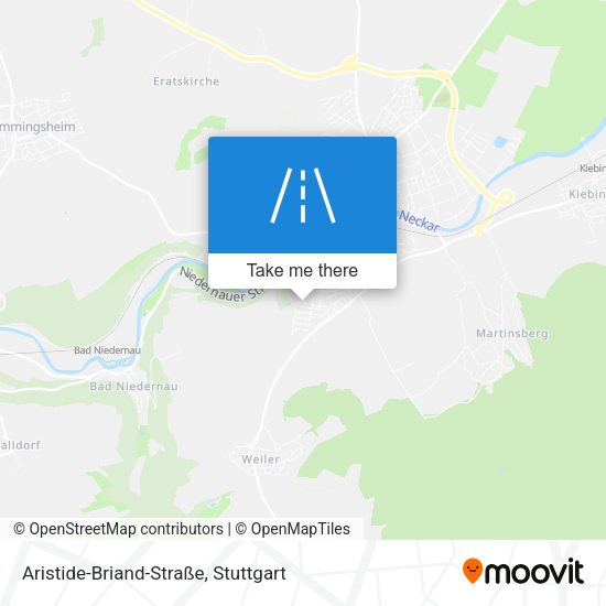 Aristide-Briand-Straße map