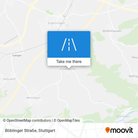 Böblinger Straße map