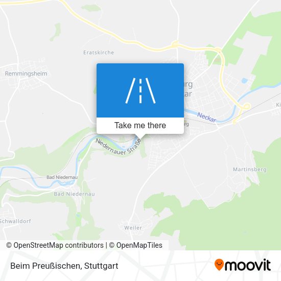 Beim Preußischen map
