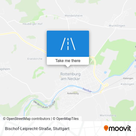 Bischof-Leiprecht-Straße map