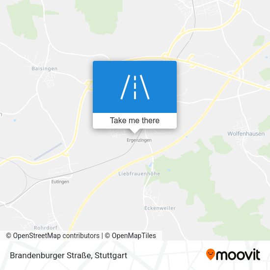 Brandenburger Straße map