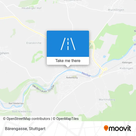 Карта Bärengasse