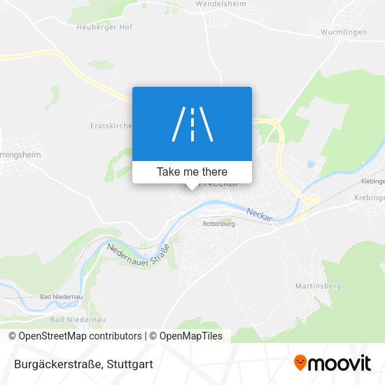 Burgäckerstraße map