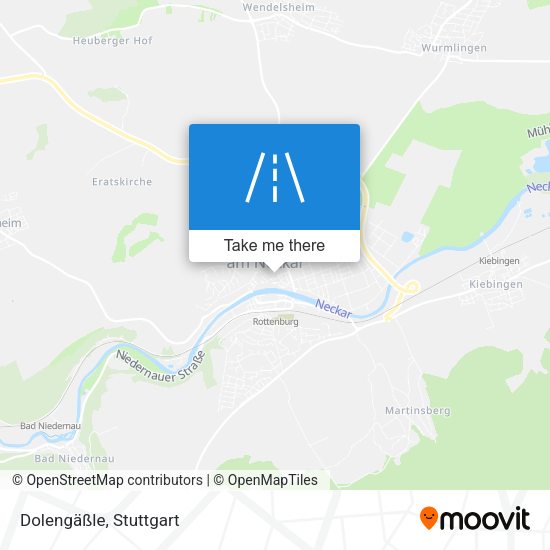 Dolengäßle map