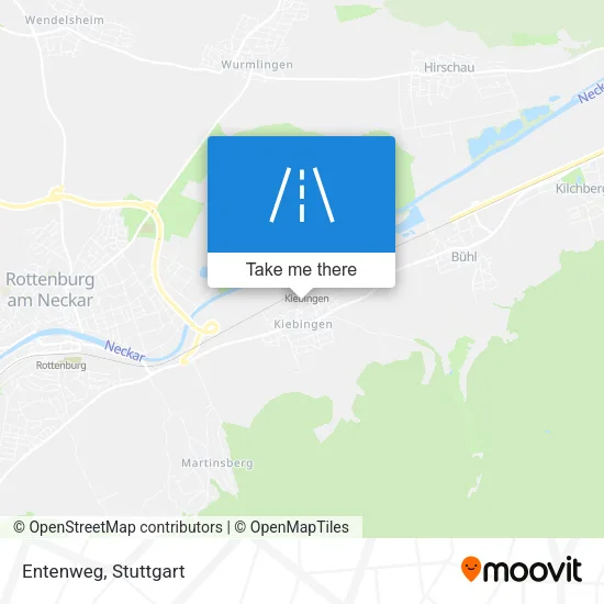 Карта Entenweg