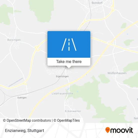 Карта Enzianweg