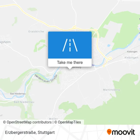 Erzbergerstraße map
