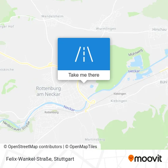 Карта Felix-Wankel-Straße