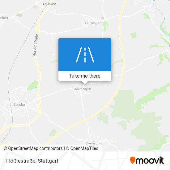 Flößlestraße map