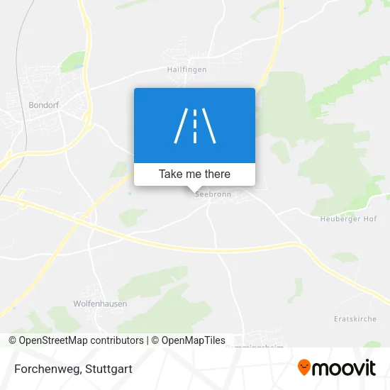 Карта Forchenweg
