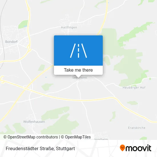 Карта Freudenstädter Straße