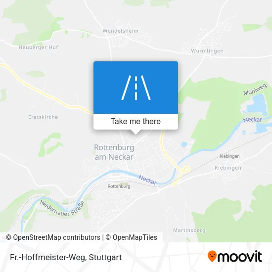 Карта Fr.-Hoffmeister-Weg