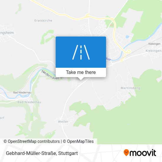 Gebhard-Müller-Straße map