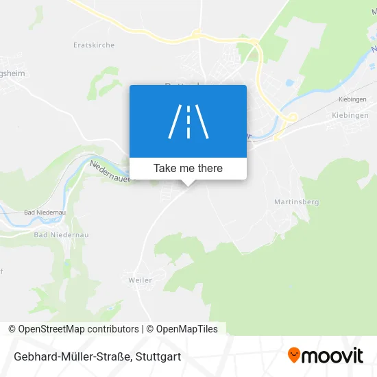 Карта Gebhard-Müller-Straße