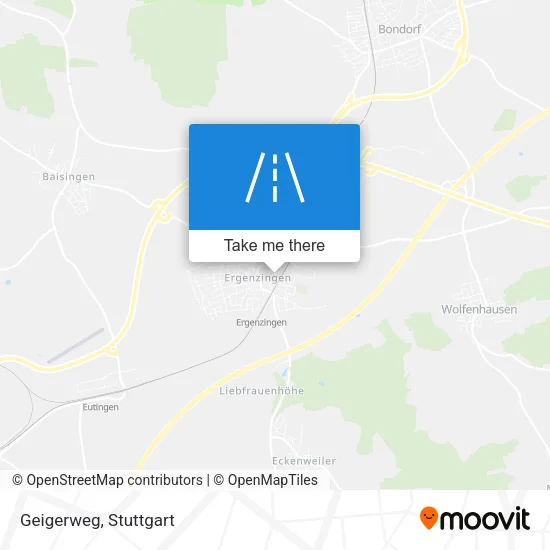 Карта Geigerweg