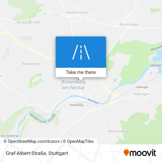 Карта Graf-Albert-Straße