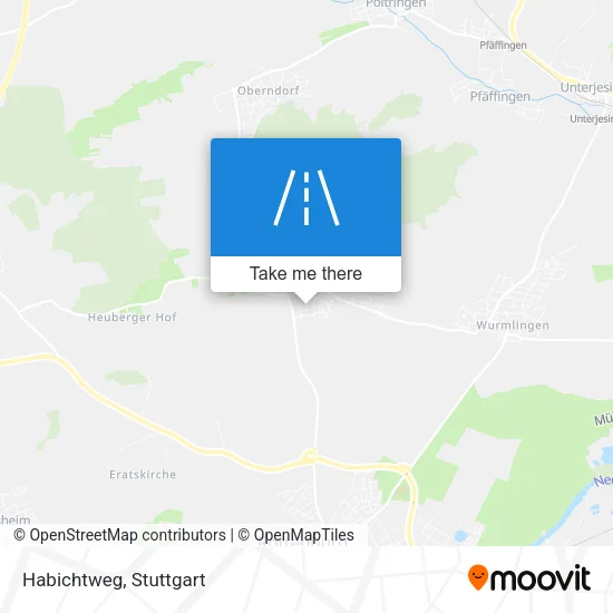 Habichtweg map