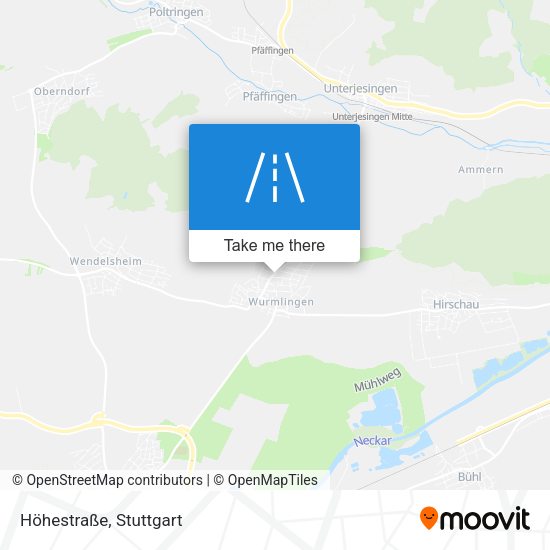 Höhestraße map