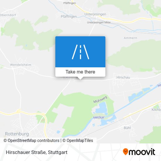 Hirschauer Straße map