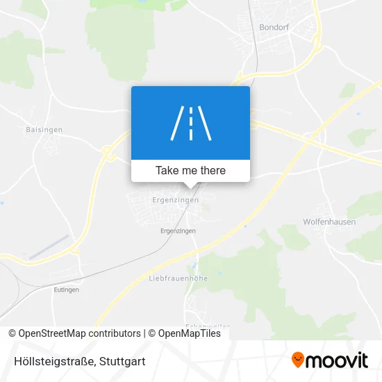 Карта Höllsteigstraße