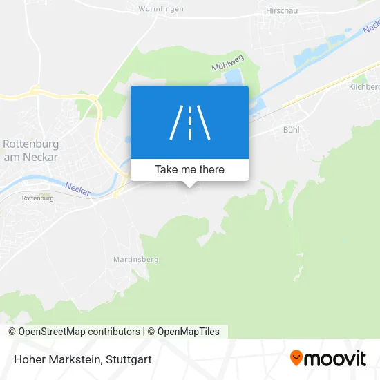 Карта Hoher Markstein