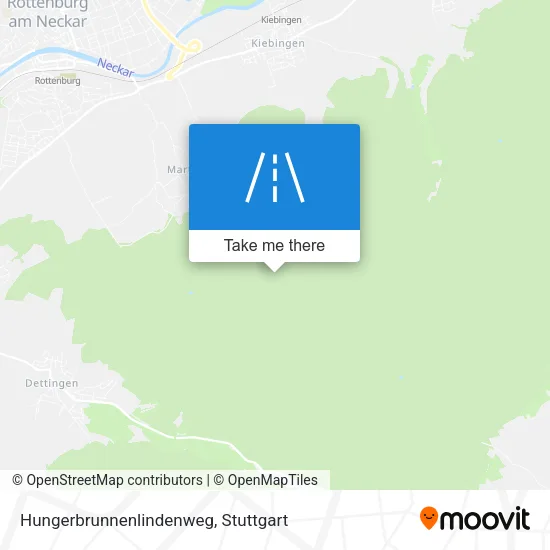 Карта Hungerbrunnenlindenweg