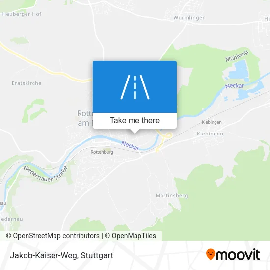 Карта Jakob-Kaiser-Weg