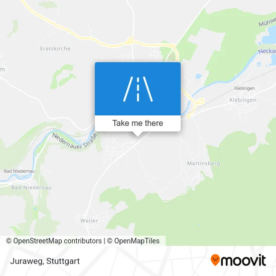 Карта Juraweg