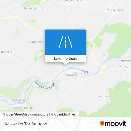 Карта Kalkweiler Tor