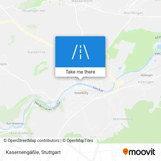 Карта Kasernengäßle