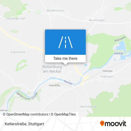 Карта Kellerstraße