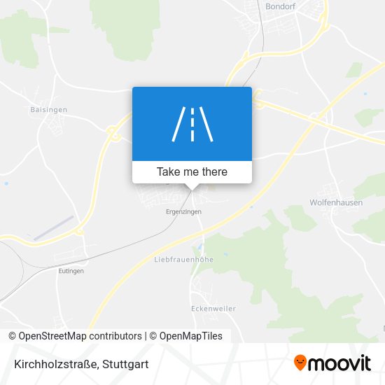 Kirchholzstraße map