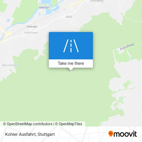 Карта Kohler Ausfahrt