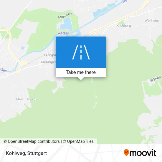 Kohlweg map