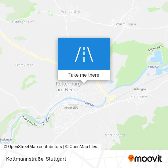 Карта Kottmannstraße