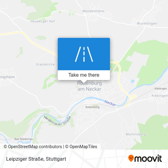 Leipziger Straße map