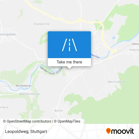 Карта Leopoldweg