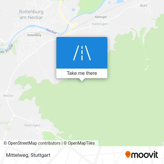 Карта Mittelweg